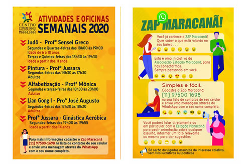 Flyers Centro Comunitário